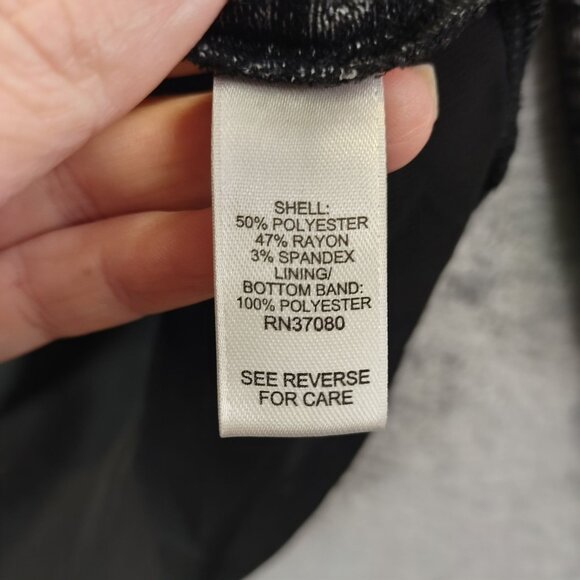 Cato Woman 22/24 Top Gray Splitback Lightweight Career Layered plussize high low - Picture 10 of 11